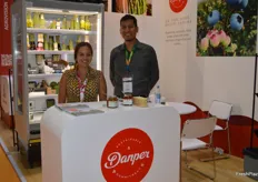 Maria Alejandra Aranguri and Jose Arias at Danper.