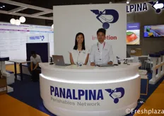 Jacqueline Chan & Stanley Chan from Panalpina China Ltd. Panalpina provides supply chain solutions. The company combines its core products – Air Freight, Ocean Freight, and Logistics and Manufacturing – to deliver globally integrated, tailor-made end-to-end solutions for twelve core industries.