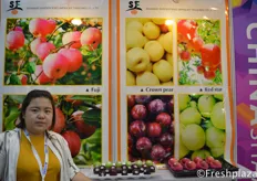 Ms. Vivian from Shaanxi Shengfeng Imp&Exp Trading Co.,Ltd. Focused on apple export.