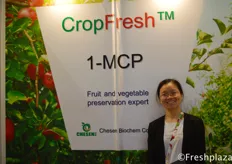 Cathy Fang from Chesen BioChem Co., Ltd. Chesen BioChem Co., Ltd is one of the leading manufacturer of agriculture protection products in China, specialized in research, development, production and market of agrochemicals.