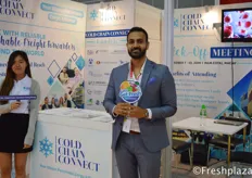 Melvin Xavier from Cold Chain Connect.