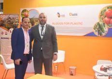 Al Quds for Plastic is an Egyptian company that creates plastic packaging. On the picture is Chairman Eng. Mohamed Shaban and export manager Ashraf Alama.