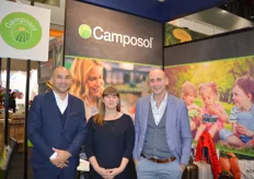 Sergio Torres, Daria Arapova and Pieter de Keizer of Camposol. Blueberries and avocados are the company's main products. The European market is served out of the Netherlands.