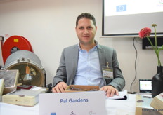 Momen Sinokrot, the managing director of Palestine Gardens. 