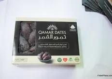 The 500 gram packaging for the Medjoul dates produced by Palestine Gardens can be found in many countries throughout the globe. 