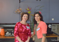 Monique Harmsen of Just Outside and Christie de Vrij of Building On Events are the organizers of the day's proceedings. 