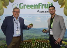 Dan Acevedo and Andrew Gomez with GreenFruit Avocados.