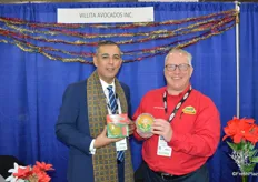 Aaron Acosta and John Krambeck with Villita Avocados proudly show the company's new guacamole products that will be available as of 2020.