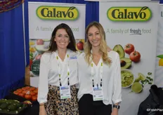 Leighanne Thomsen and Megan Stallings with Calavo Growers.