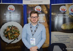 Mark Phillips with the PEI Potato Board.