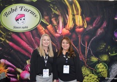 Ande Manos and Rocio Munoz with Babe Farms.