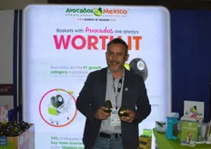 Oscar Garcia with Avocados from Mexico.