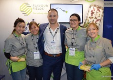 Flavour Fields (previously called Koppert Cress) has show attendees taste micro greens as well as edible flowers.