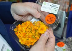 Micro Marigolds from Flavour Fields. The company is based on Long Island.