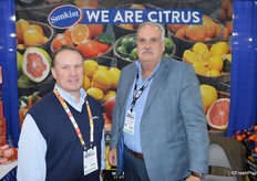 Brad Blaine and John Slagel with Sunkist.