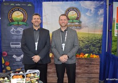 Lance Poole and John Gee with Eagle Eye Produce.