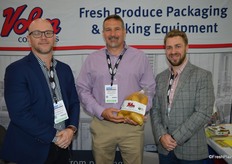 Andrew Philpott, Mike Levis and Nicholas Saphos with Volm Companies.