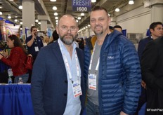 George Pitsikoulis of Canadawide and his brother Nick are walking the floor.