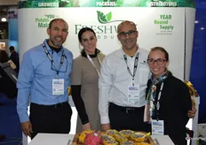 The team of Freshway Produce. Jose Roggiero and Ricardo Roggiero with their spouses.