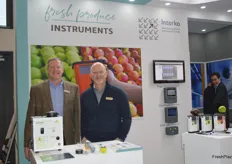 Steve Page and Greg Akins from Fresh Produce Instruments
