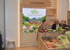 Ashraf Yanni is the managing director of Queen Fresh Produce, while taking the picture he was busy in a meeting.