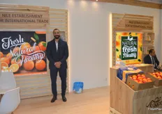 Walid El Adawy, the managing director of Egyptian citrus exporter Nile Establishment for International Trade.
