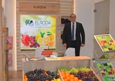 Mohamed El Baroudy of El Roda. Based in Egypt, they deal in citrus grapes and pomegranates,