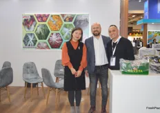 Levent Cakmak, Sales Manager for Saypek and his team. They showcased their packaging in Berlin.