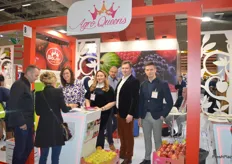 Second on the left is Anna Gabler, CEO of Polish organic apple exporters AgroQueens. Their brand is growing steadily and they had  a great exhibition.
