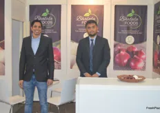 Paresh and Soham Bhalala of Bhalala Foods. The Indian grower and trader deals in onions and several vegetables.