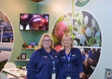 Jaimee Burns and Sharon Kirk from JR Orchard’s. The company now has two brands for the apple exports, ECCO and Capital. The New Zealand company were at Fruit Logistca for the second year and say it is a great place to widen sales their sales base.