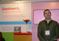AC Goatham were part of the UK stand this year, they have a new apple variety Flander’s Pink which will be in the stores this season. Richard McGrath was at the stand.