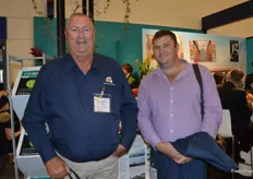 Allan Mahoney and Braden Hellmuth from Sweet Potatoes Australia dropped by the FreshPlaza stand. Allan is seeing increased demand in Europe for sweet potatoes from Australia.