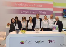 The team of Grapa promoting the Arra varieties