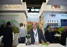Tom Hazelof of Wonderful. The company last year launched the no-shell pistachios in Europe and are working on adding the flavored no-shells, which have been successful in the American market, to the European market by 2021.
