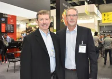 Jim Hazen and Chuck Zeutenhorst of First Fruit Marketing attended the show as visitors this year.