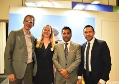 Daniel May, Ragna John, Iván Ontaneda Berrú and Patricio Dloreida. Berrú is the Ecuadorian Minister of Production, Foreign Trade, Investment, and Fisheries and is a pivotal part of the new Ecuadorian initiative towards sustainability.
