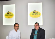 Cristiano Gloria of Transcomexgg and Olavo Espindola of Jaguacy Brazil. Jaguacy is an avocado producer in Brazil and their biggest export month is May because of the high prices that are usual at that time of the year.