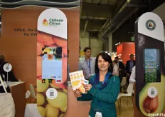 Monserrat Valenzuela, Executive Manager of the Chilean Citrus Committee.
