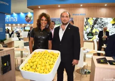 Maria Victoria Seleme and Miguel Seleme, directors of S.A. Veracruz, whose lemons aren’t treated with any post-harvest chemicals.
