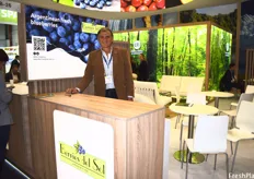 Alejandro Pannunzio of Berries Del Sol. The company was the first to begin exporting Argentine blueberries to Norway, Israel, and China and are looking to begin exporting to countries such as Malaysia, Czech Republic, and Poland.