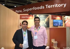 Mario Vidaurre Fox and Alonso Salcedo Del Pozo of Añawi Export who produce organic ginger for the European and American markets.