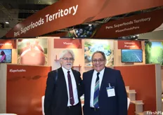 Gerardo Basurco and Guerlio Peralta of Peru Vision, an organization dedicated to the promotion of commerce and international cooperation between Germany and Peru.