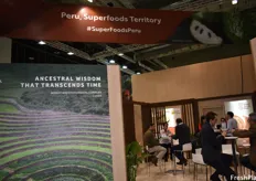 The Peruvian pavilion featured secluded meeting rooms for the Committees, such as the Peru Citrus, Proarandanos, Peru Hass Avocado Growers, and APEM.
