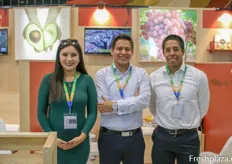 Angie Meléndez Vargas, Jose Camilo Moreno Jara and Alberto Peña Pezo of J&L Fruits and Vegetables
