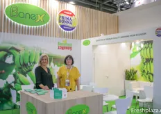 Banex team and Primadonna at the stand