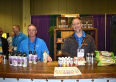 Phil Kooy and Aaron Bailey of Bolthouse Farms. In their juice category they have released health shots and a line of protein keto shakes.