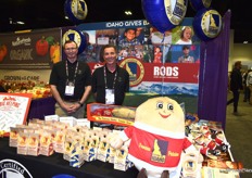 Mike Krage and Kent Beesley of the Idaho Potato Commission.