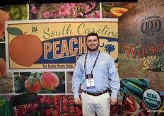 Kyle Tisdale of the South Carolina Peach Council.