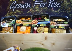 Eagle Eye Produce presented their Fresh Blends line, which are microwavable vegetable medleys.